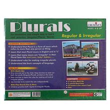 Creative Educational Aids Plurals Regular And Irregular Puzzle - Multicolored