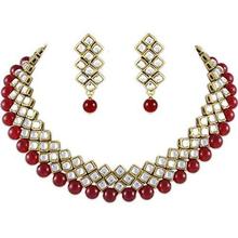 YouBella Jewellery Sets for Women Gold Plated Kundan Necklace