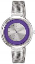 Titan Purple Analog Purple Dial Women's Watch - 2482SM01