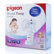 Breast Pump Manual, PIGEON, Simple, Compact and Portable