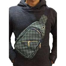 Crossbody Shoulder Bag Casual Zipper Messenger Bag for Men