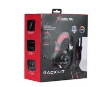 Xtrike Me GH-890 Wired Gaming Headset, Backlit with Microphone