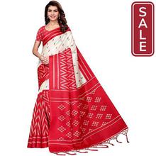 SALE - ANNI DESIGNER Silk Saree with Blouse Piece