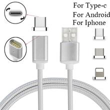 3 In 1 Magnetic Type C Usb Cable Fast Charging Data Sync Cable