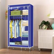 Hewei Kw-99 Cloth Storage Wardrobe/Folding Rack Cabinet (Colors may Vary)