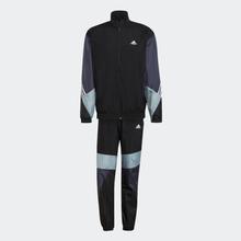 Adidas Black MTS Wov Fut Ret Track Suit For Men HE2230