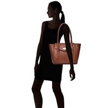 fantosy Tan Leather Design women shoulder bag (FNB-759) (Tan)