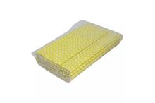 Paper Straws - 100 Pieces-Yellow