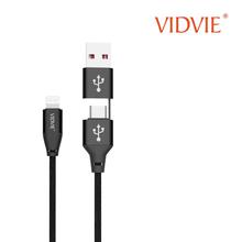VIDVIE 2 IN 1 Fast Charging Cable CB420