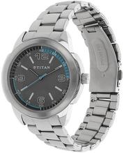 Titan Grey Dial Analog Watch 1585SM03