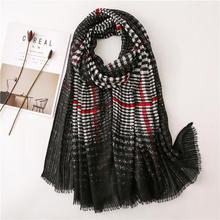 Korean Style Sun Protection Premium Printed Scarves For