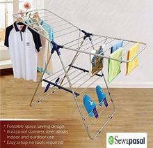 Adjustable Stainless Steel Clothes Drying Stand (Rust proof for Indoor and Outdoor Use)