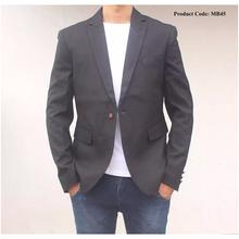 Hifashion- Single Breasted Casual Formal Blazer For Men-Maroon