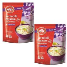 MTR Instant Vermicelli Payasam / Seviyan Kheer Mix (Bundle of 2 x 180g)