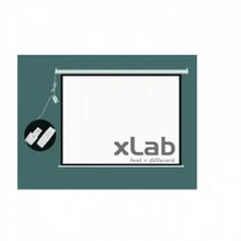 xLab Projector Screen XPSER-120 - Electric Remote Control