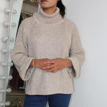 Knitted Turtleneck Sweater For Women