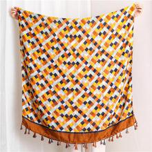 Korean Style Sun Protection Premium Printed Scarves For