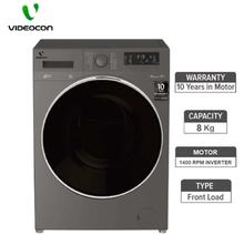 Videocon 8Kg Inverter Front Loading Fully Automatic Washing Machine VMFL8.5CNOP