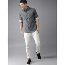 Men Striped Casual Spread Shirt