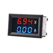 Superb 100V 10A DC Dual LED Red and Blue Digital Voltmeter Ammeter