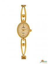 Titan Women's 2253YM02 Raga Inspired Gold Tone Watch