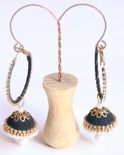 Handmade Thread  Jhumka