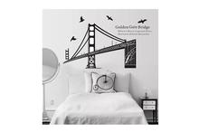 Golden Gate Bridge Removable Wall Decor Sticker