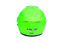 Index Green Enzo Single Visor Helmet For Men