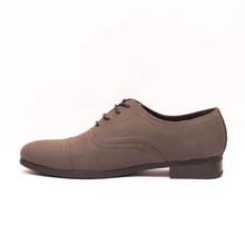 Kapadaa: Caliber Shoes Grey Lace Up Formal Shoes For Men – (518 O)