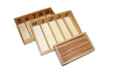 Montessori Spindle Box For Kids - 25 Sticks