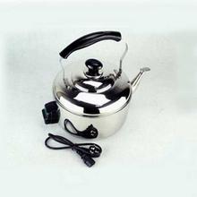 Baltra Solid 4 Ltrs Electric Whistling Kettle - (Chrome/Black)