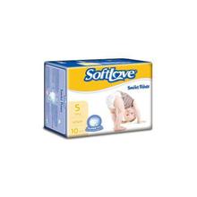 Softlove Pant Diaper Small, 10 count