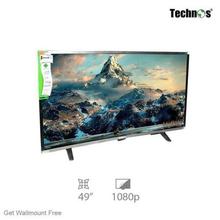 Technos E49DU2000   49" Full HD Curved LED TV - Black