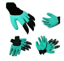 1 Pair New Gardening Gloves for Garden Digging Planting with 4 ABS Plastic Claws