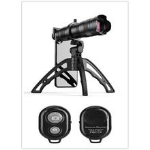 APEXEL 36X Phone Camera Lens Telescope Lens Telephoto Zoom HD Monocular + SelfieTripod With Remote Shutter For All Smartphones