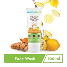 Mamaearth Vitamin C Face Wash With Vitamin C & Turmeric for Skin Illumination 100 ml