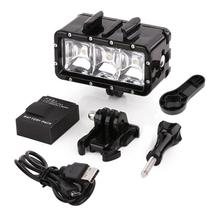 Underwater 30m Waterproof High Power Dimmable LED Video POV Flash Fill Light