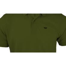 Wildcraft Dark Olive HypaCool Polo T Shirt For Men