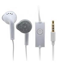 3.5mm In-ear Wired Earphones with Mic for Samsung Android - White