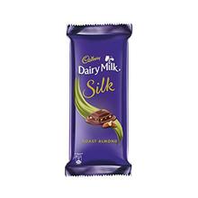Cadbury Dairy Milk Silk Roast Almond Chocolate Bar-55g (Pack of 2)