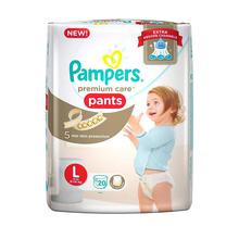 Pampers Premium Care Diapers Pants, Large, (20 Count)