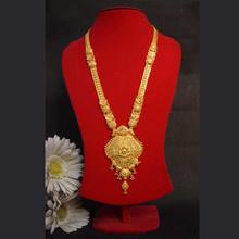 Golden Plated Floral Layered Designed 'Rani Haar' Necklace For Women