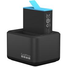 GoPro Dual Battery Charger + Battery (HERO10 Black/HERO9 Black) - Official GoPro Accessory (ADDBD-001)