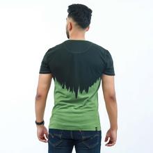 Being Human Green Round Neck 27 Printed T-Shirt For Men
