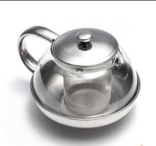 Transparent Tea Pot Semi Metal - 800 ml