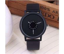 Paidu Black Dial Trendy Analog Unisex Watch