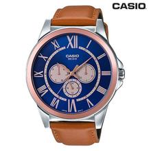 Casio Round Dial Digital Watch For Men -MTP-E318L-2BVDF