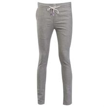 Grey Solid Pants For Men