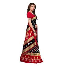 ANNI DESIGNER Silk Saree with Blouse Piece (Lichi Patola