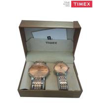 TIMEX TI000PR18300 Analog Watch Combo- Gents/ Ladies